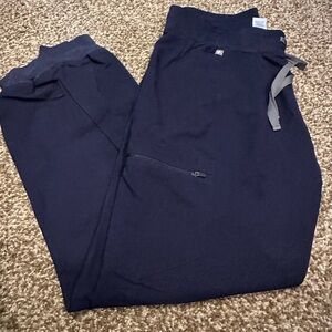 Figs Navy Medium Tall Jogger Bottoms